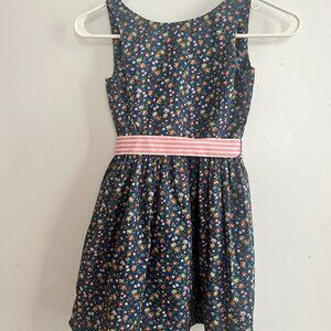 Polo Flower Print Dress, Size 6X